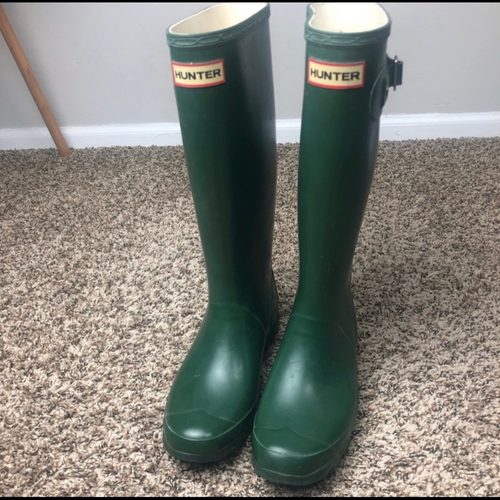Women’s HUNTER GREEN BOOTS